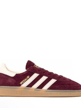 Adidas Handball Spezial Sneakers - Maroon / Cream White / Gold Metal